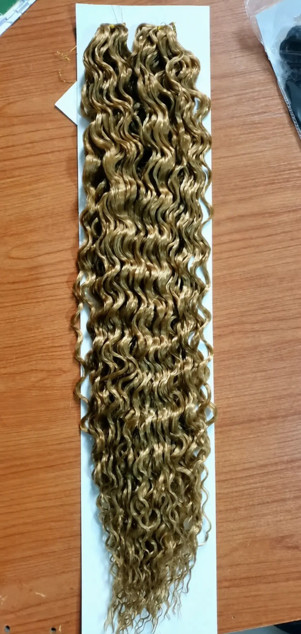 Honey Glow Deep Wave Honey Blonde 30 Inch view 1
