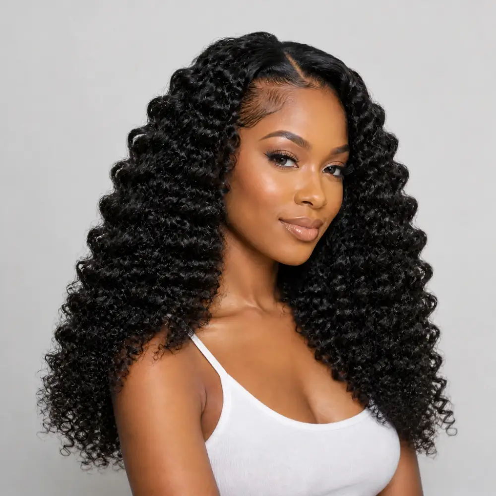 Sun Rise Curly Braiding Hair Ocean Wave Texture