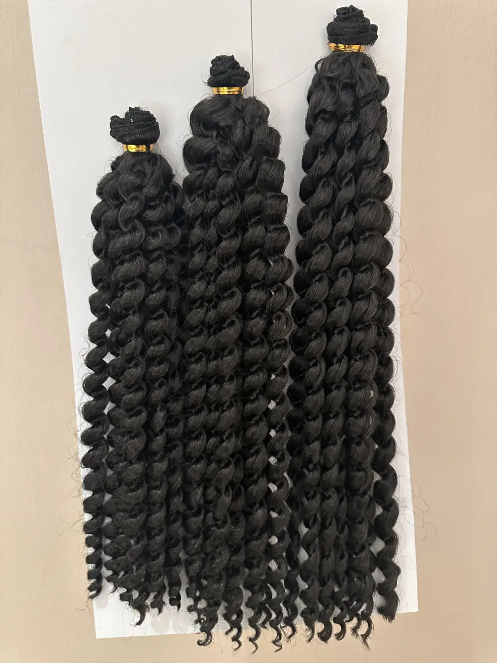 Sun Rise Curly Braiding Hair Ocean Wave Texture view 1